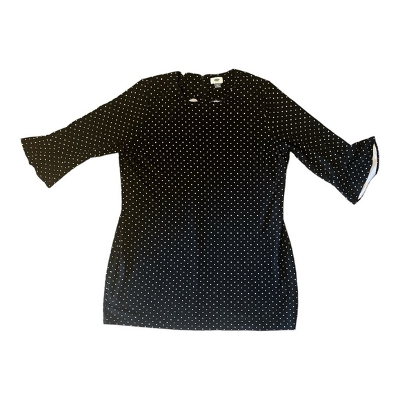 Old Navy Women’s XXL Polka Dot Tunic Dress with Bell Sleeves - Picture 4 of 8